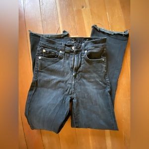 Flared Black Jeans